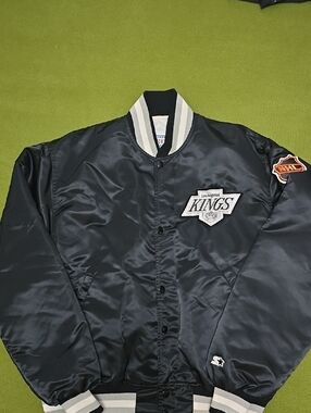 Vintage 1996 LA Kings Starter jacket XL NHL Los Angeles Wayne Gretzky